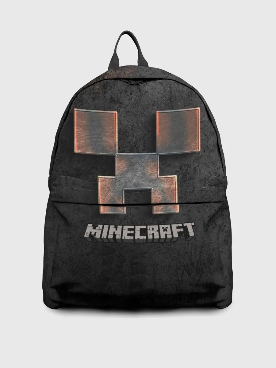 Рюкзак джинсовый / MINECRAFT TEXTURE IRON