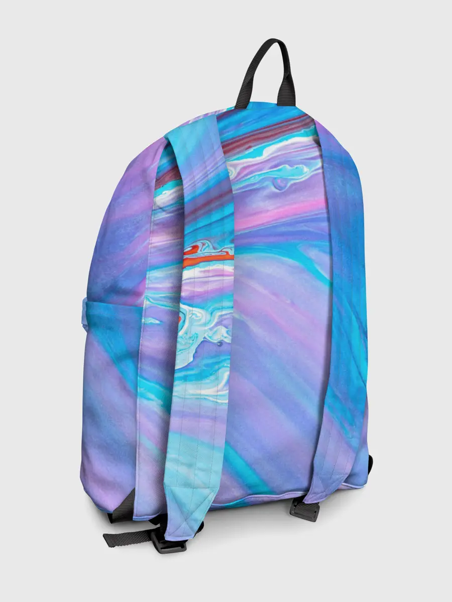 Рюкзак джинсовый / Абстрактный прилив