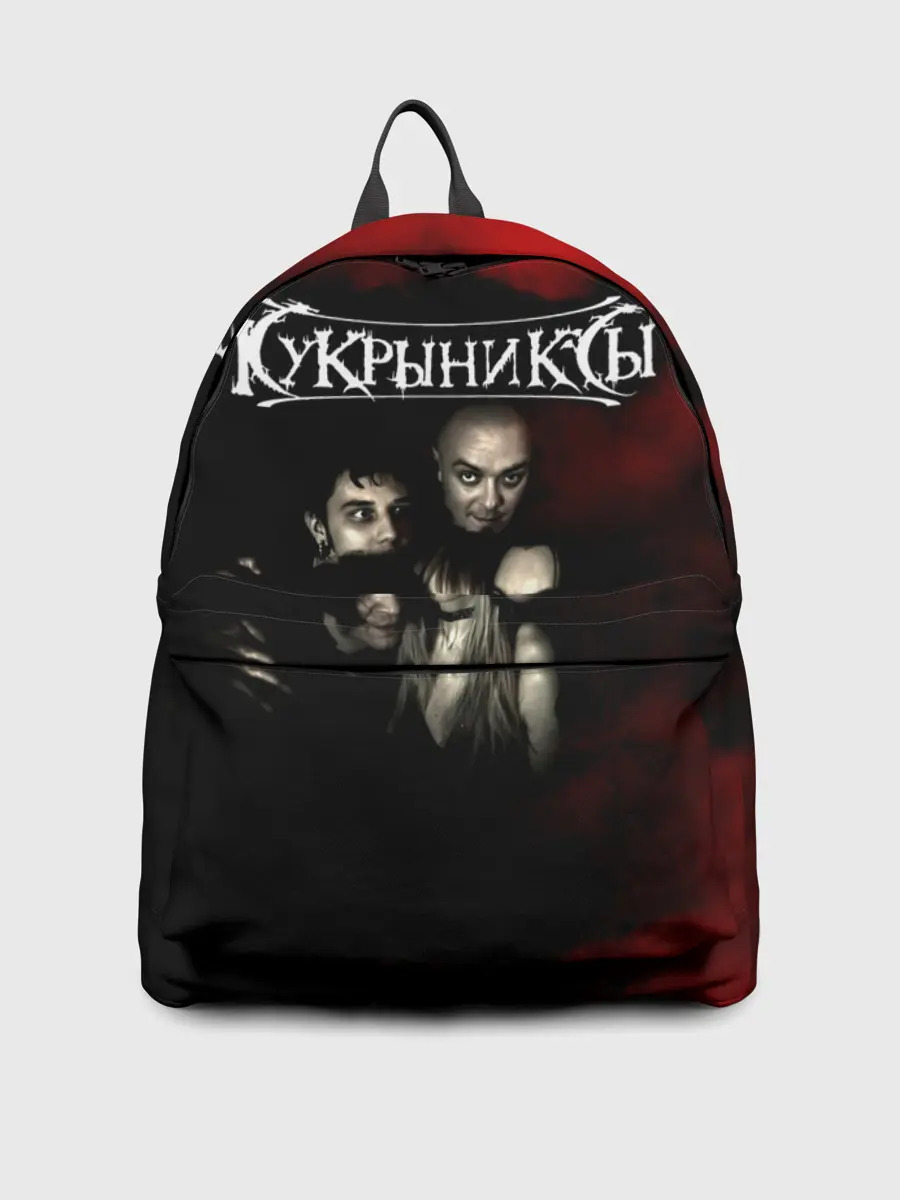 Рюкзак джинсовый / Группа Кукрыниксы