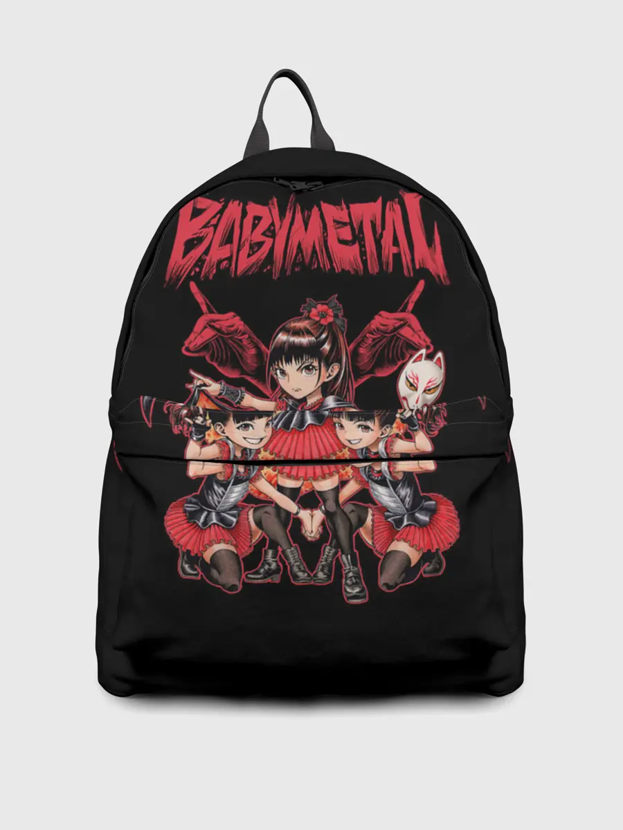 Рюкзак джинсовый / Метал малышки в деле