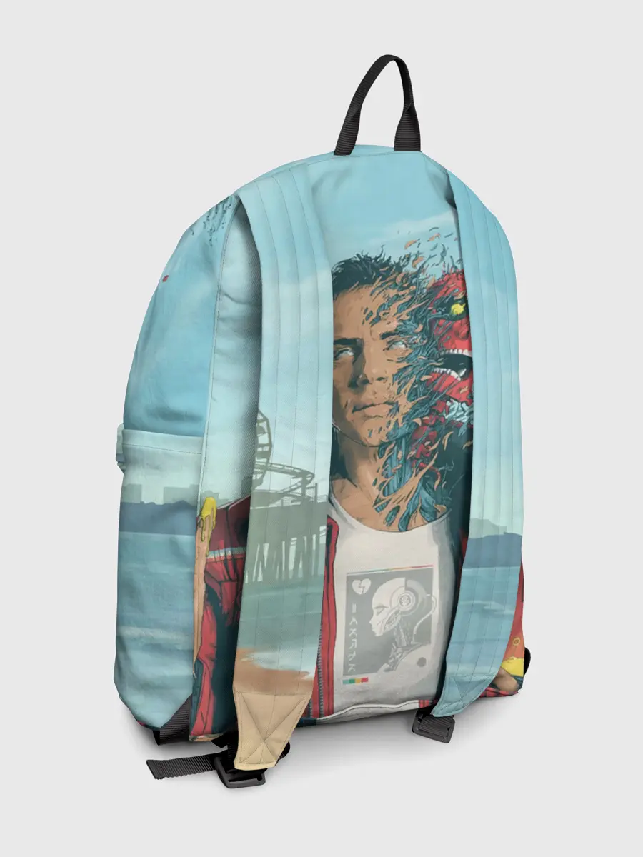 Рюкзак джинсовый / Обложка Logic