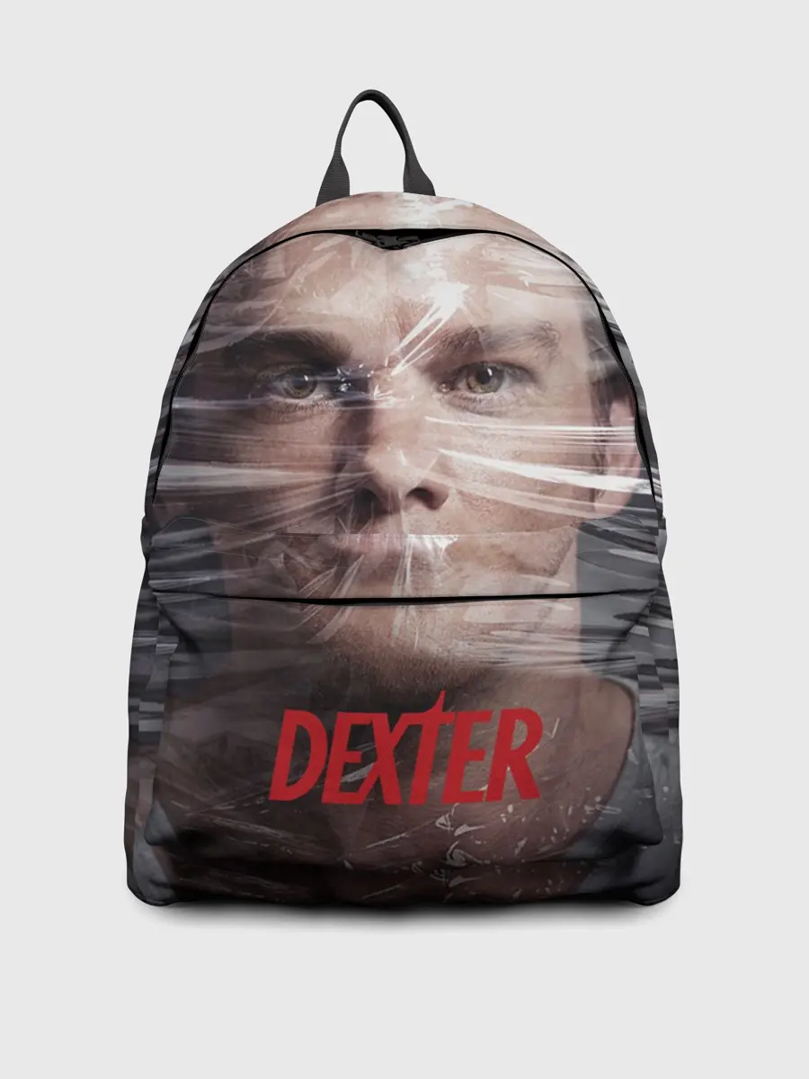 Рюкзак джинсовый / Декстер Морган в пленке