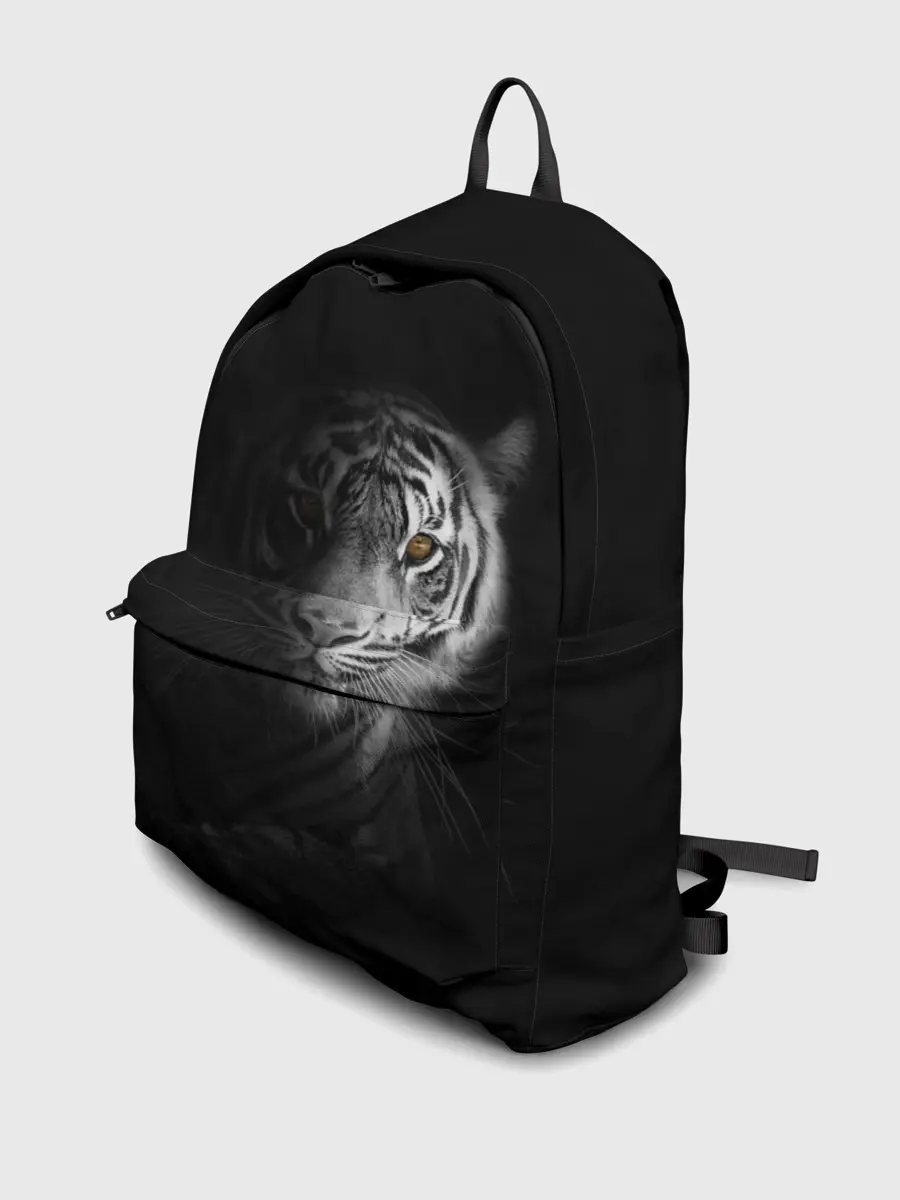 Рюкзак джинсовый / БЕЛЫЙ ТИГР