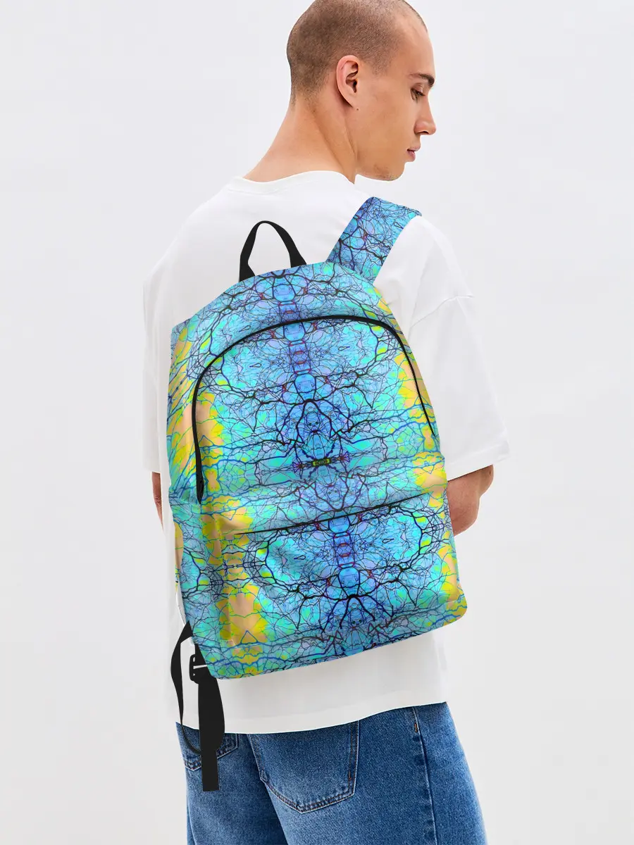 Рюкзак джинсовый / Психоделика