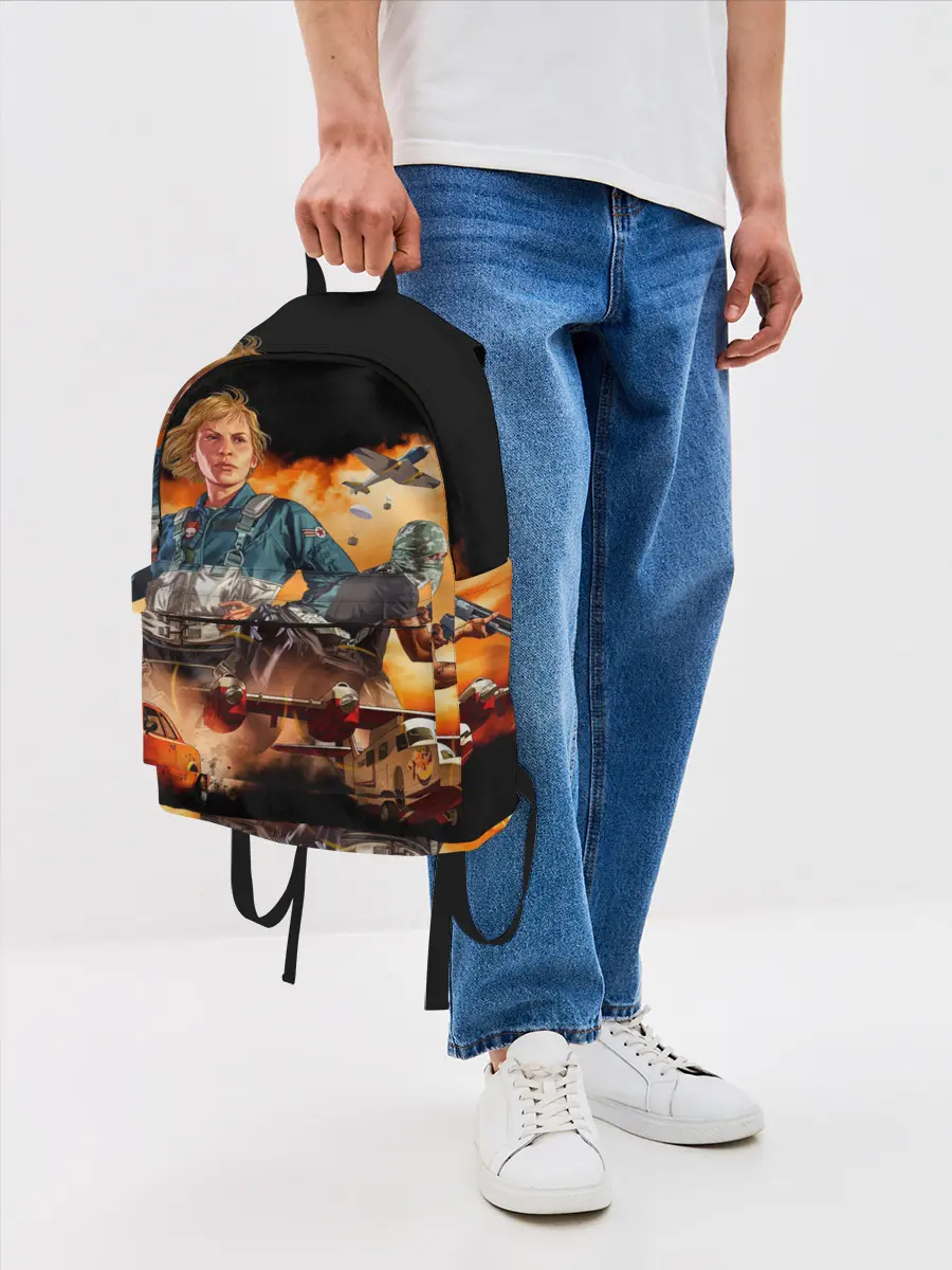 Рюкзак джинсовый / GTA Online