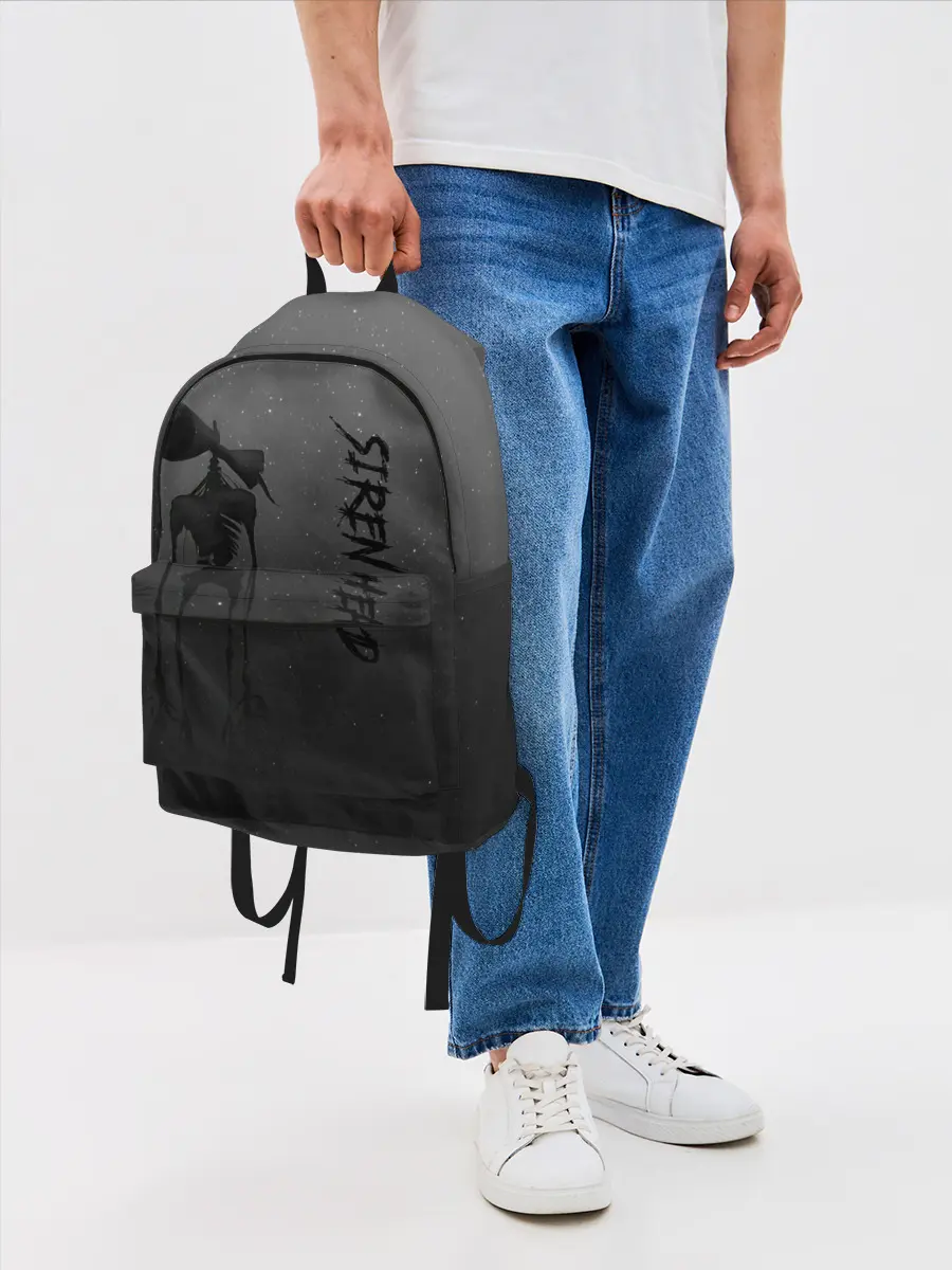 Рюкзак джинсовый / Gray Siren head