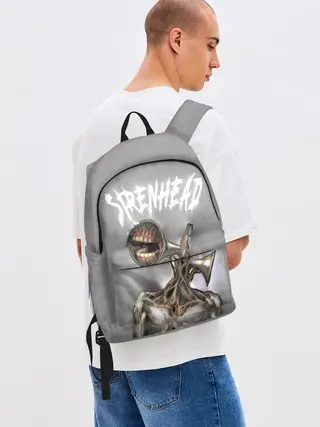 Рюкзак джинсовый / White Siren Head