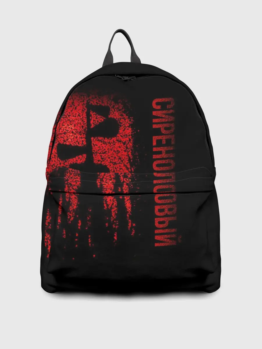 Рюкзак джинсовый / Сиреноголовый Красный