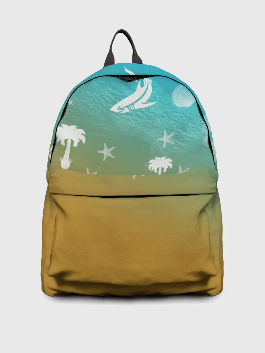 Рюкзак джинсовый / Морское ассорти