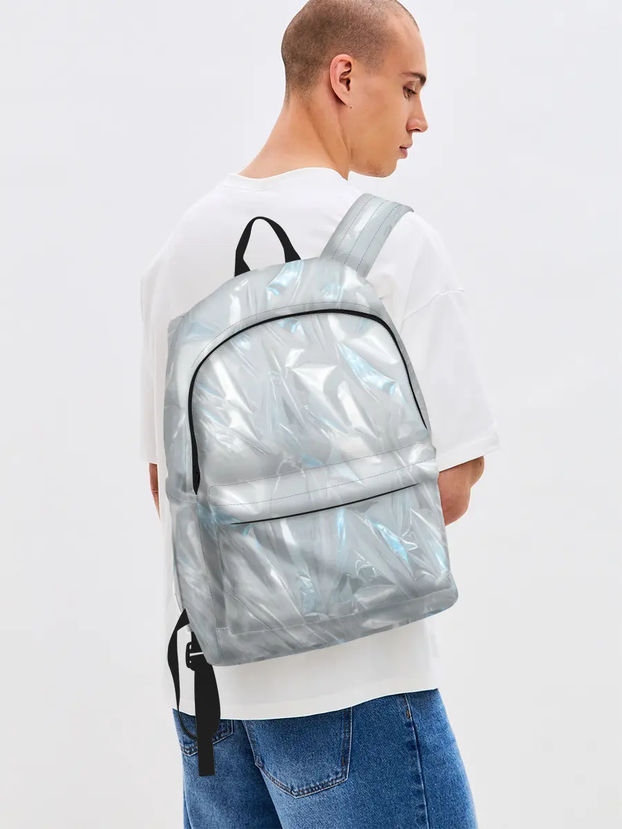 Рюкзак джинсовый / Голографическая текстура