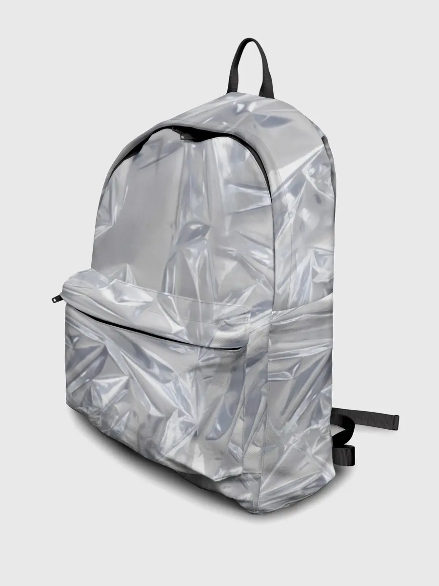 Рюкзак джинсовый / Голографичная фольга