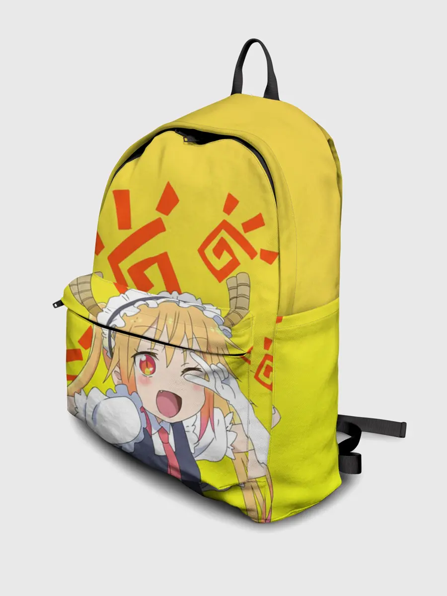 Рюкзак джинсовый / Тору, Дракон-горничная Кобаяши