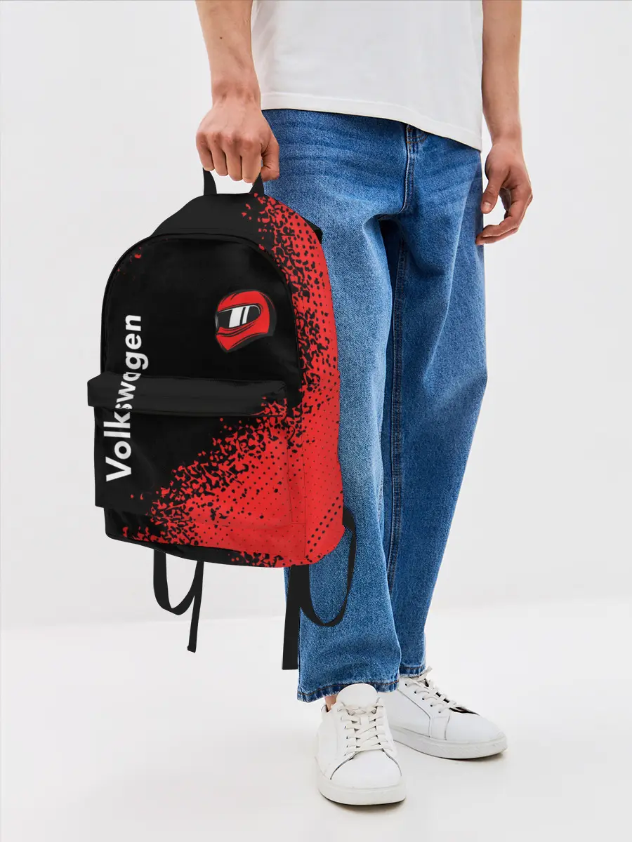 Рюкзак джинсовый / Фольксваген - Racing