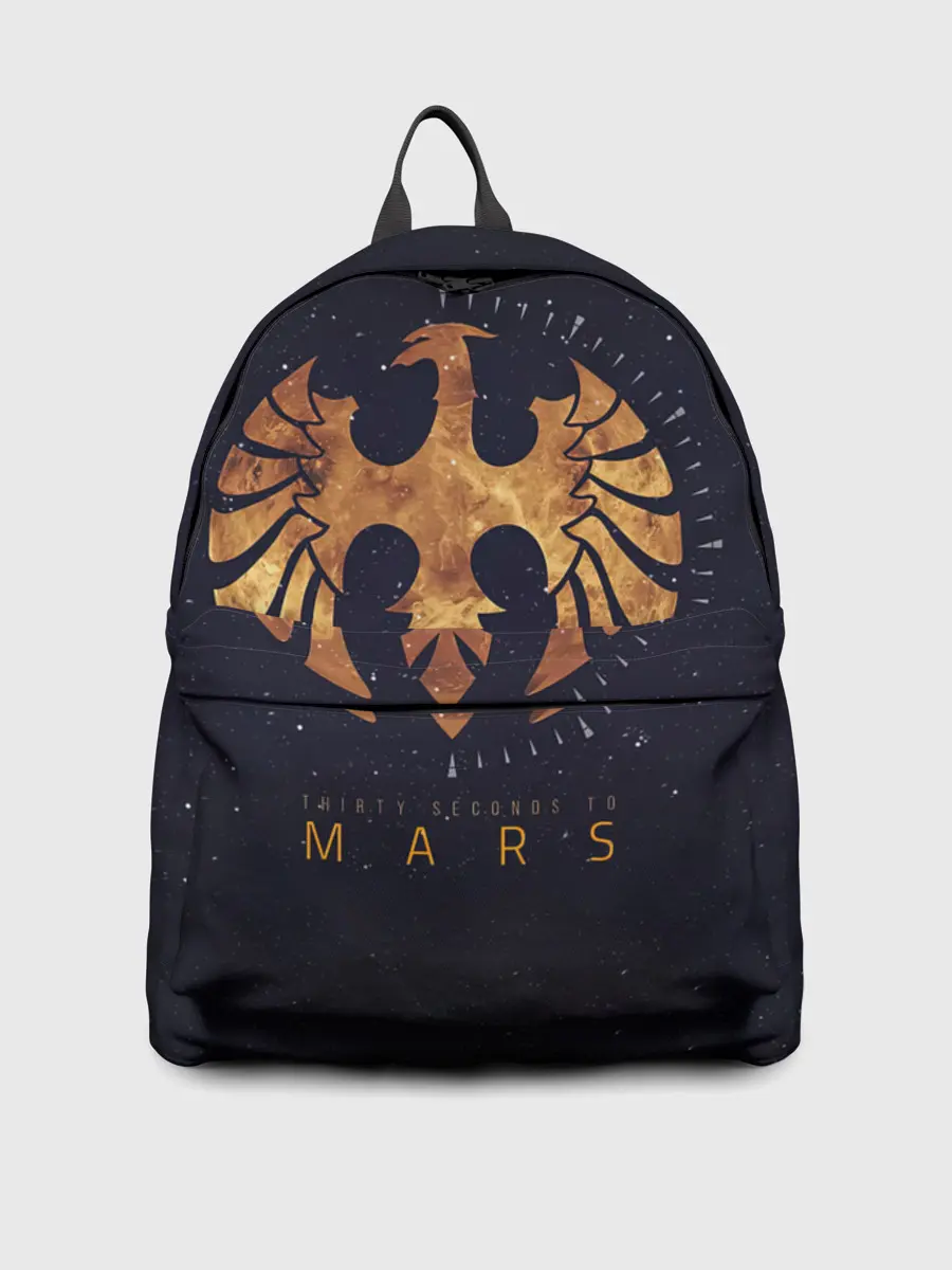 Рюкзак джинсовый / Thirty Seconds to Mars космос