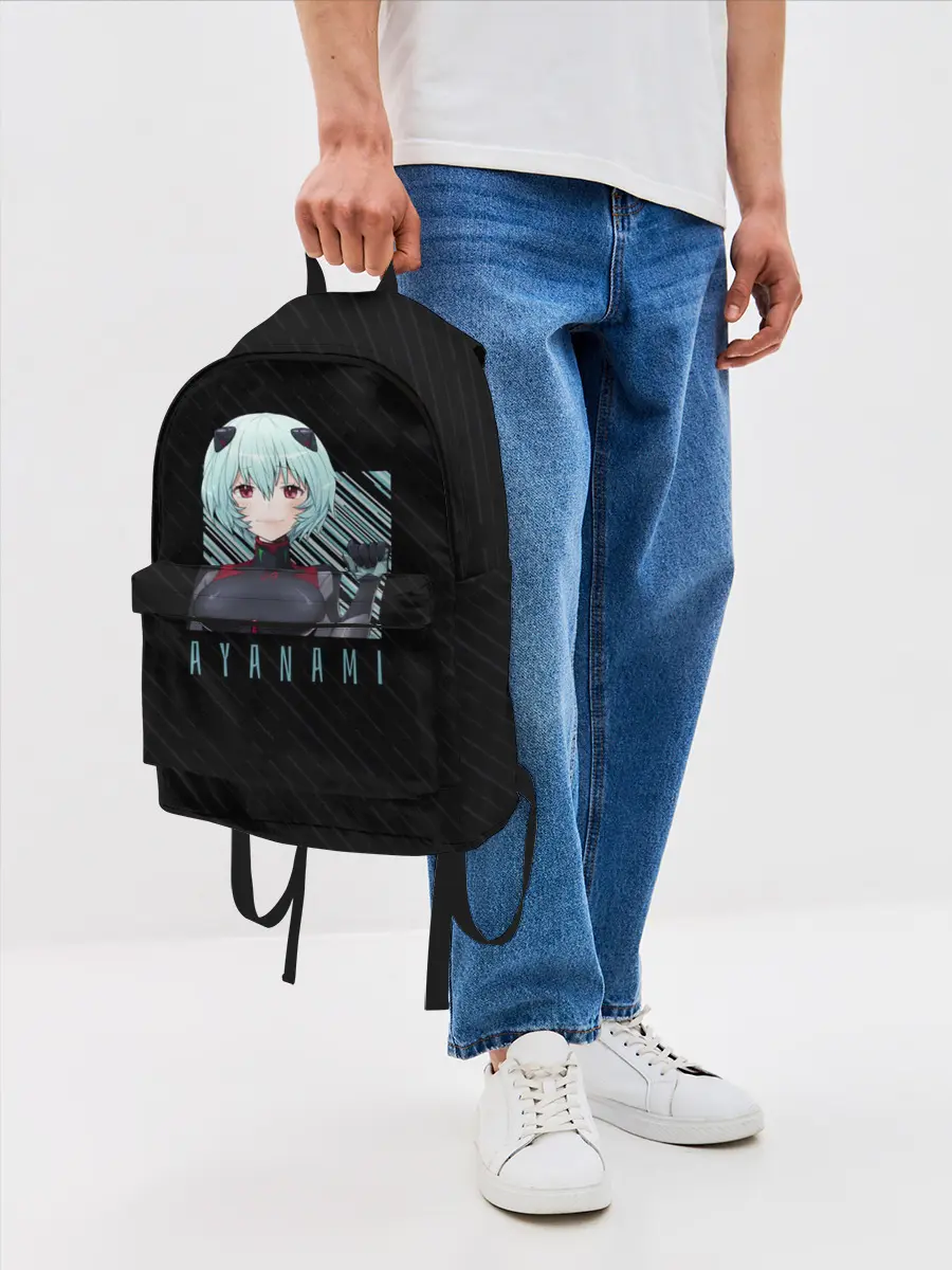 Рюкзак джинсовый / Аянами Рей Евангелион