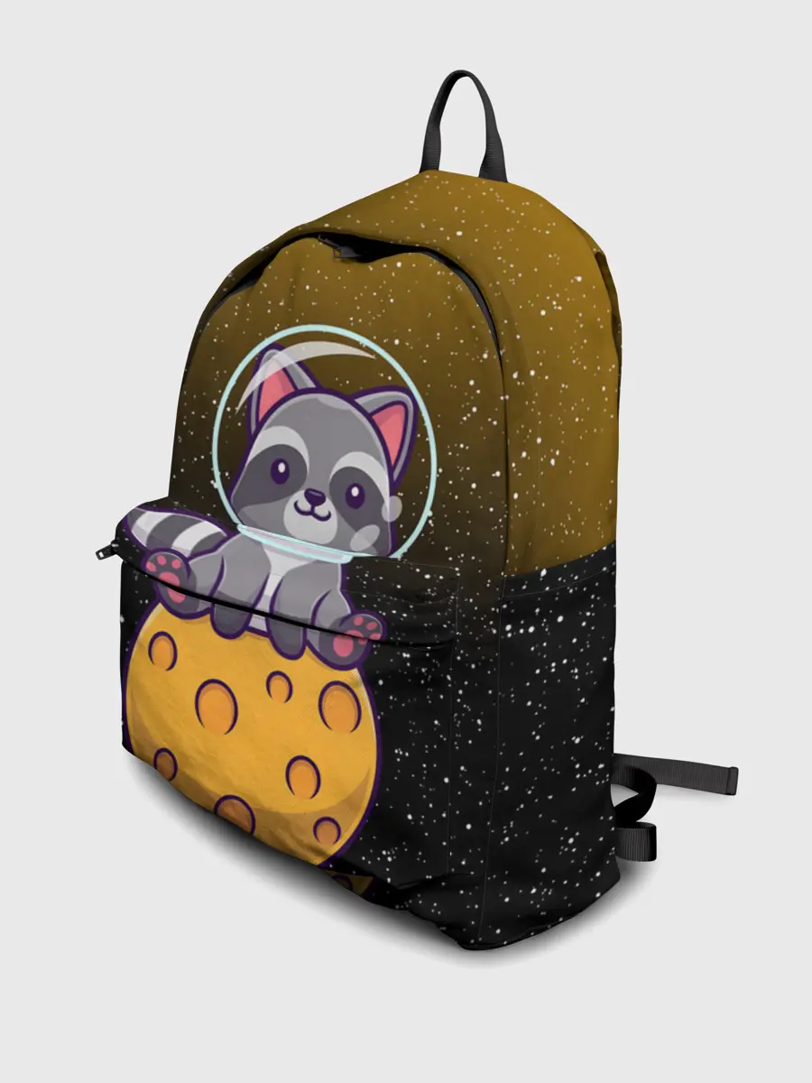 Рюкзак джинсовый / ЕНОТ АСТРОНАВТ | ЛУННЫЙ ЕНОТ