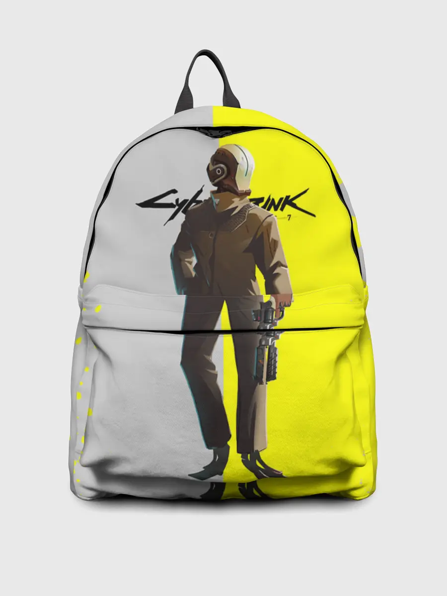 Рюкзак джинсовый / CYBERPUNK 2077 | КИБЕРПАНК