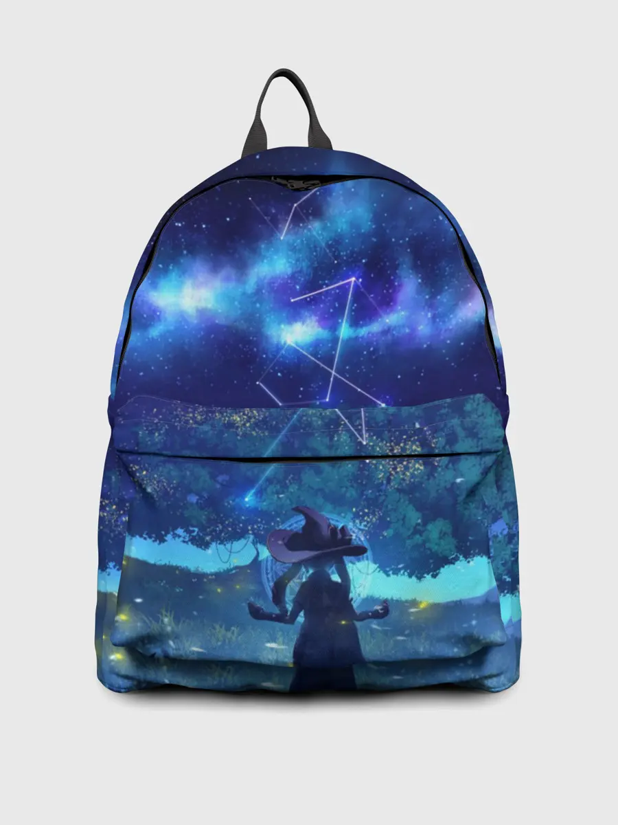 Рюкзак джинсовый / MONA GENSHIN IMPACT