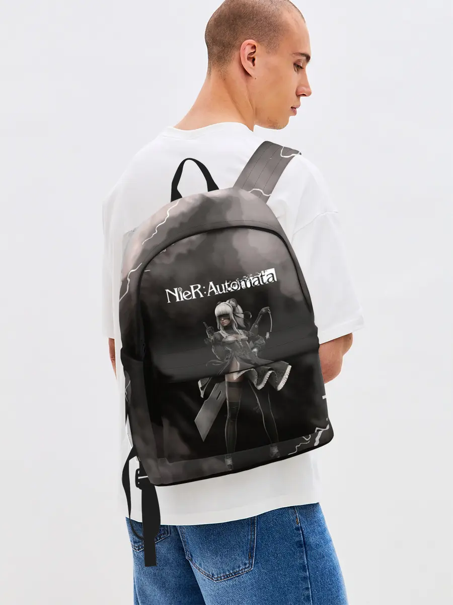 Рюкзак джинсовый / 2B | Nier Automata