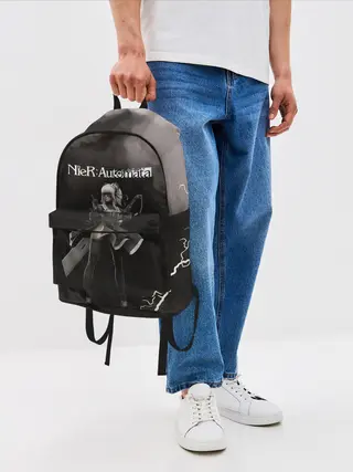 Рюкзак джинсовый / 2B | Nier Automata