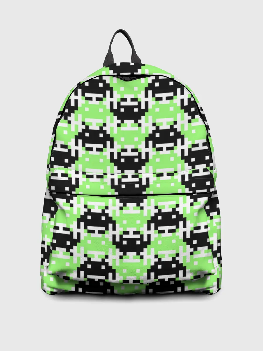 Рюкзак джинсовый / Space Invaders | Old game