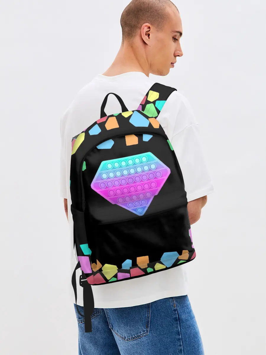 Рюкзак джинсовый / POP IT DIAMOND