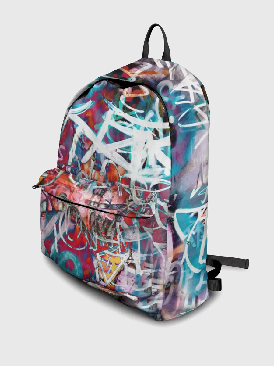 Рюкзак джинсовый / Wall graffiti