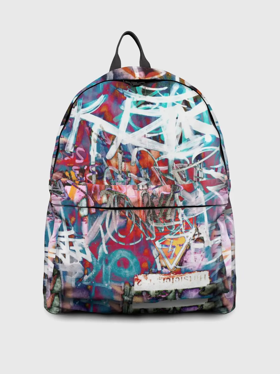 Рюкзак джинсовый / Wall graffiti