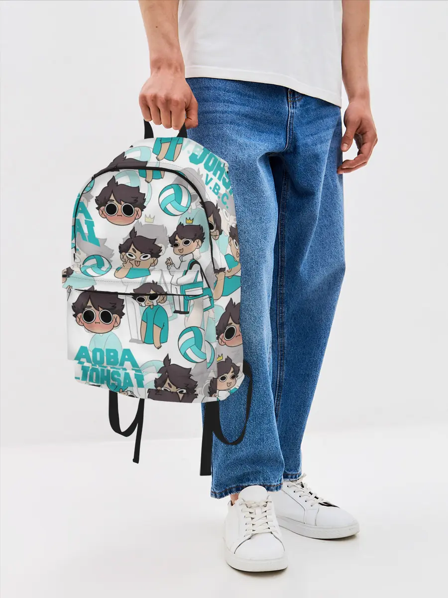 Рюкзак джинсовый / ТООРУ ОЙКАВА / OIKAWA TORU