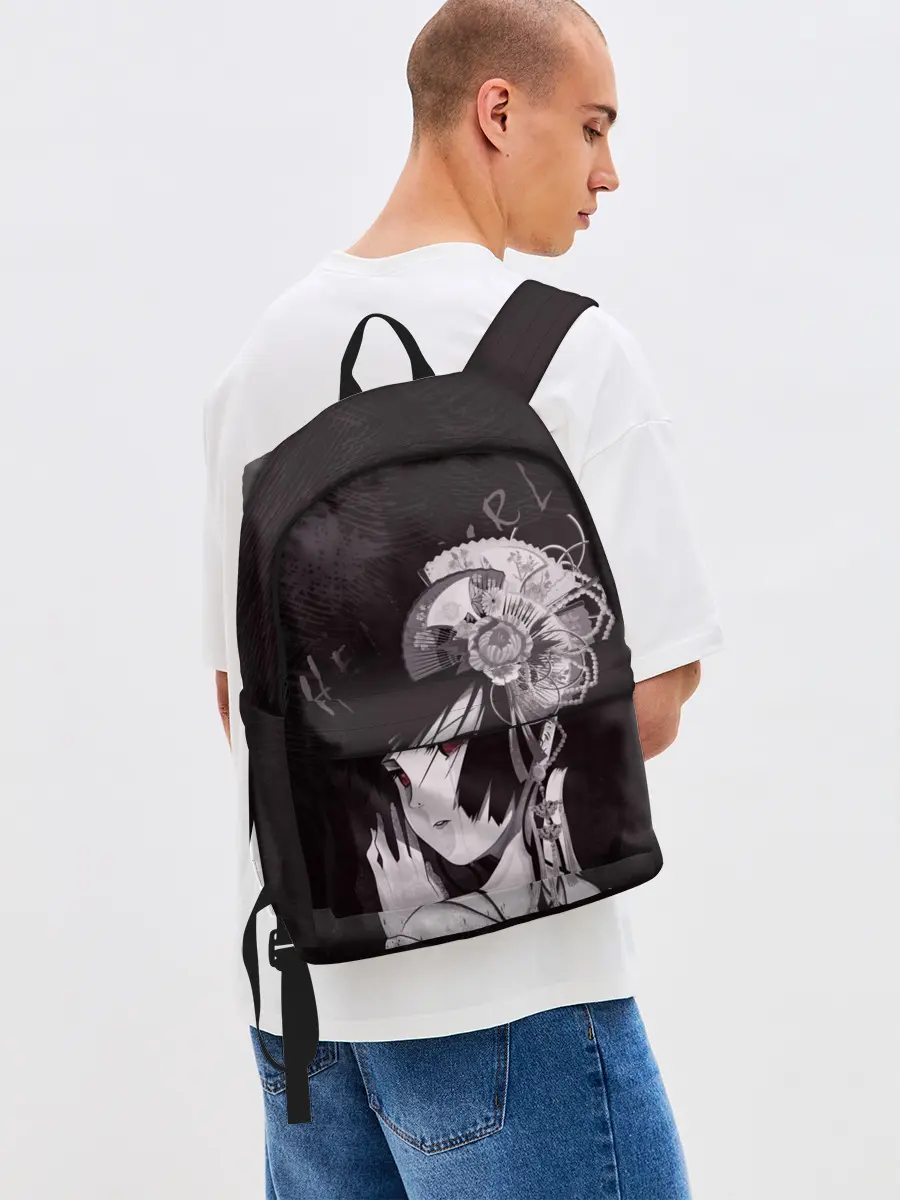 Рюкзак джинсовый / Адская девочка Энма Ай