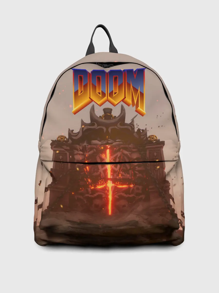 Рюкзак джинсовый / DOOM | ДУМ