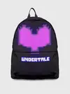 Рюкзак джинсовый / UNDERTALE PURPLE HEART