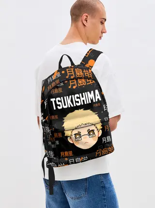 Рюкзак джинсовый / TSUKISHIMA KEI / КЕЙ ЦУКИШИМА