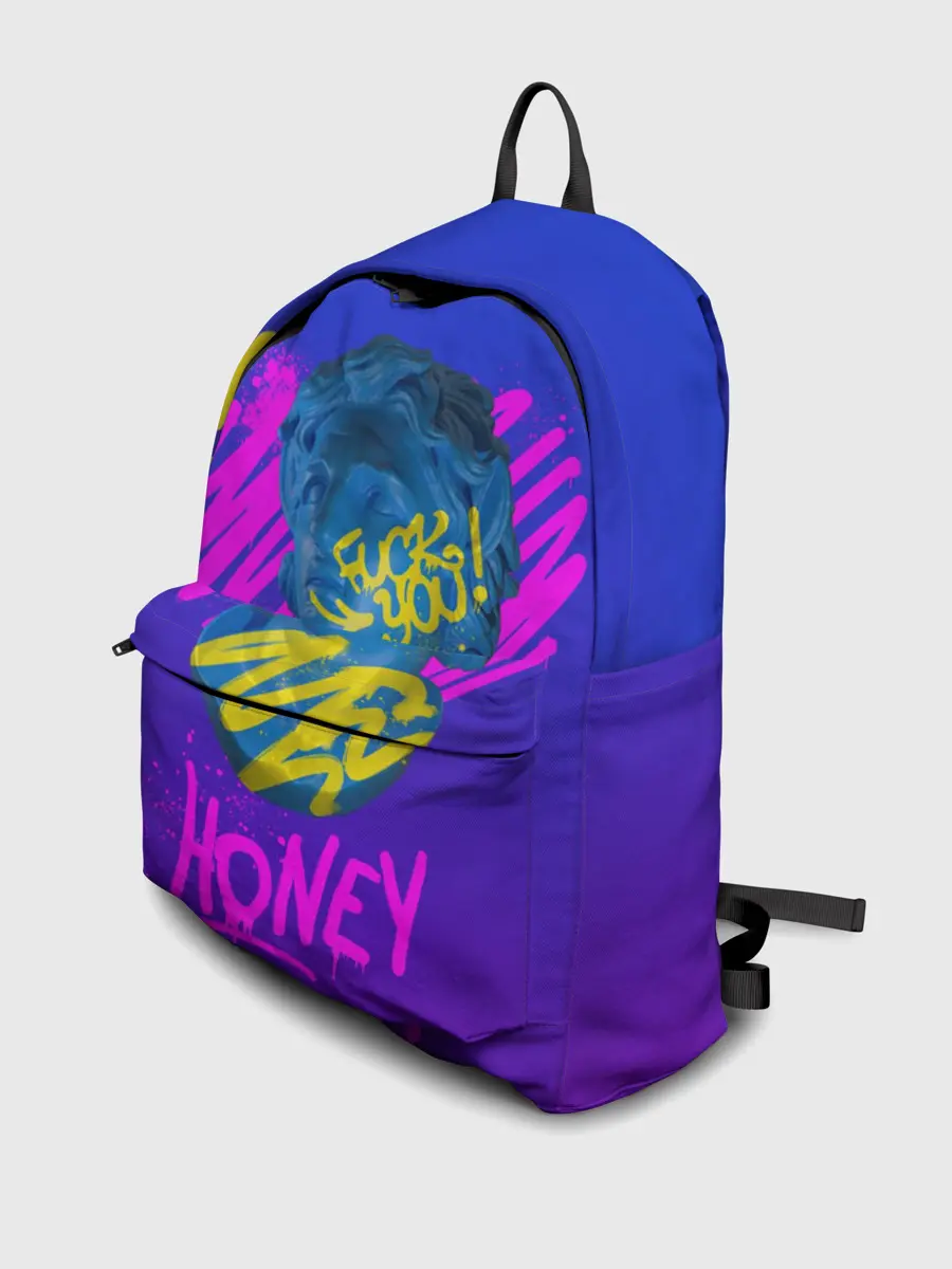 Рюкзак джинсовый / Вандал Арт - СЛАДКИЙ градиент