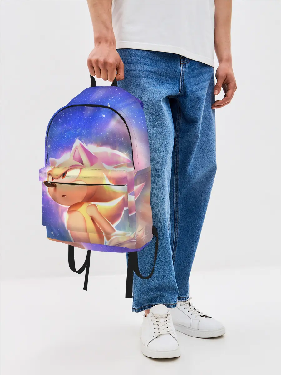 Рюкзак джинсовый / SONIC | СОНИК