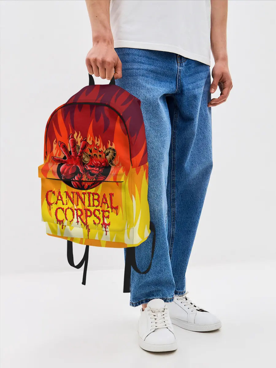 Рюкзак джинсовый / Cannibal Corpse | Труп Канниба