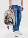 Рюкзак джинсовый / КИАНУ РИВЗ | КИБЕРПАНК