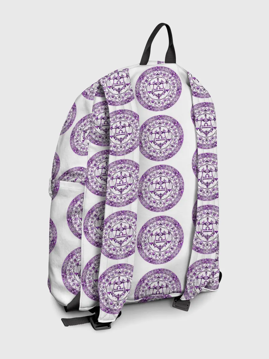 Рюкзак джинсовый / Пентаграмма Весы