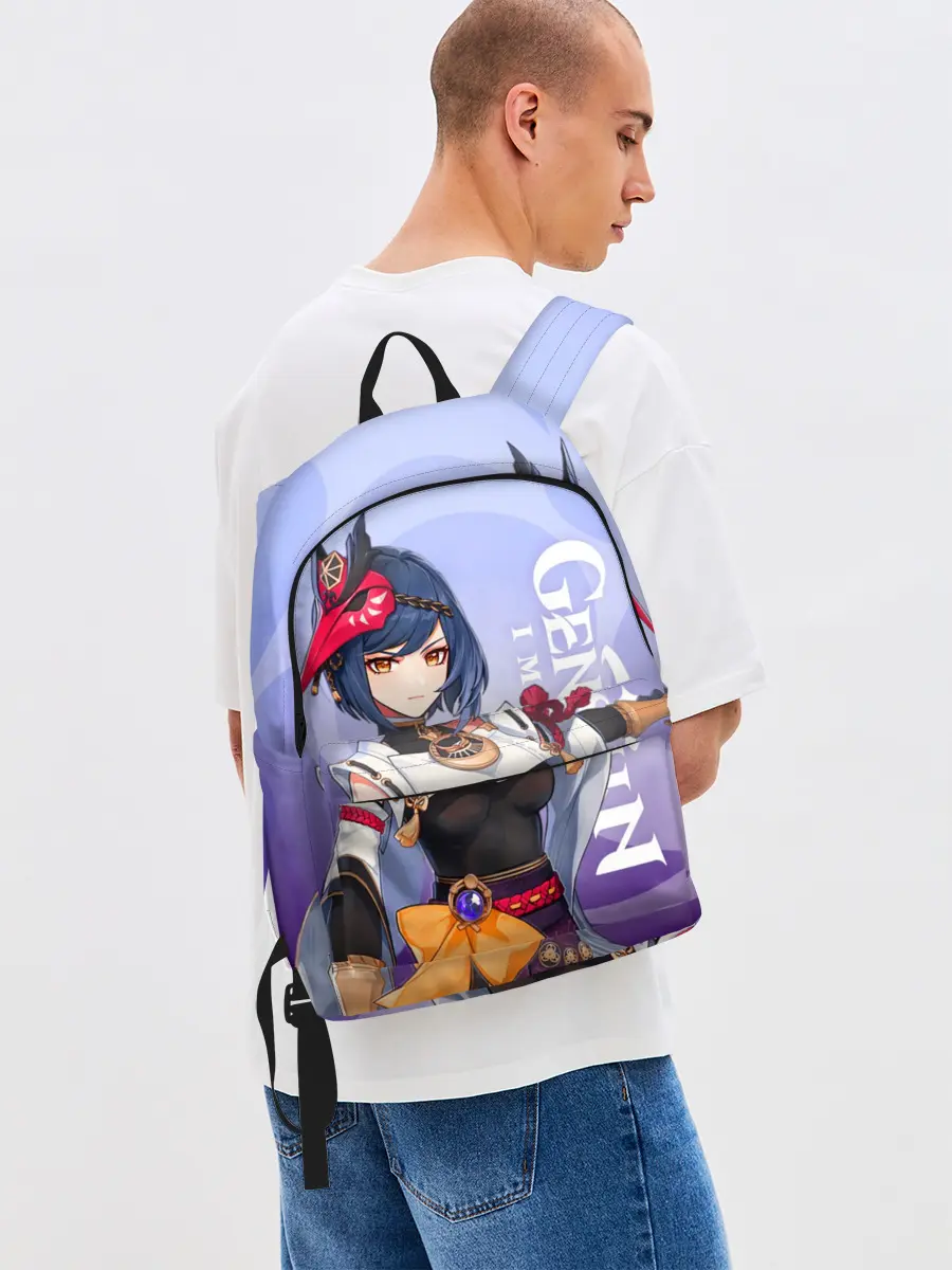 Рюкзак джинсовый / Genshin Impact, Сара