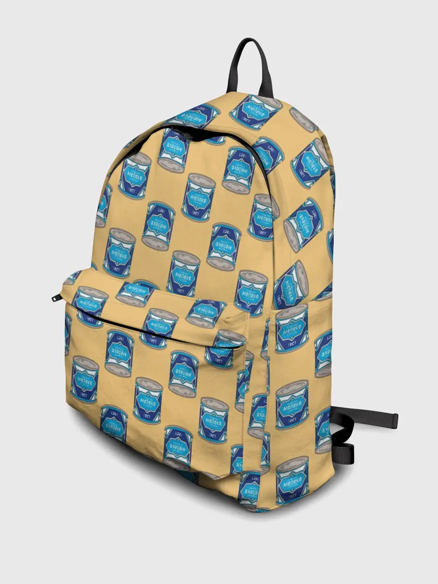 Рюкзак джинсовый / Сгущенка паттерн