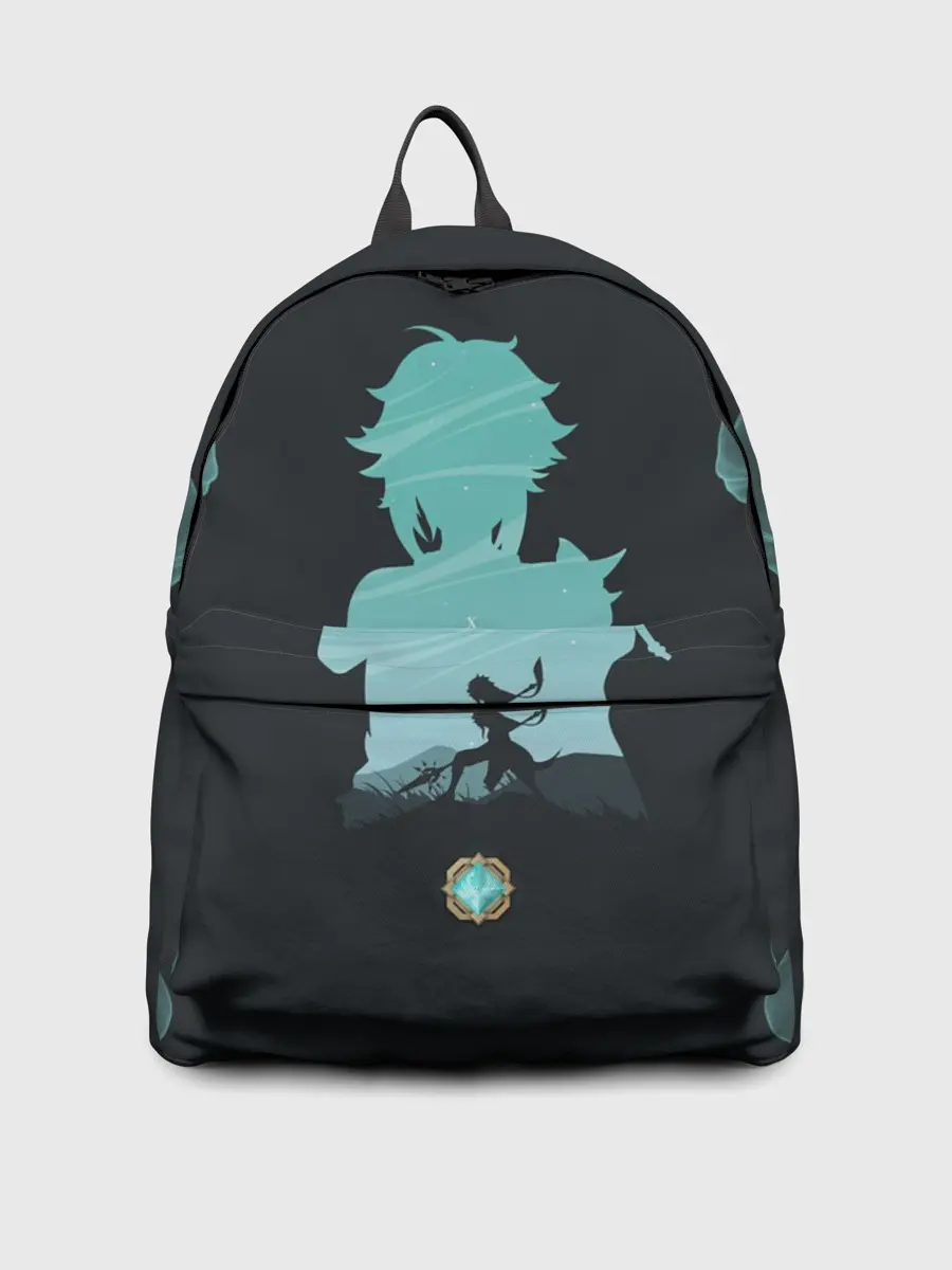 Рюкзак джинсовый / XIAO | СЯО | ГЕНШИН