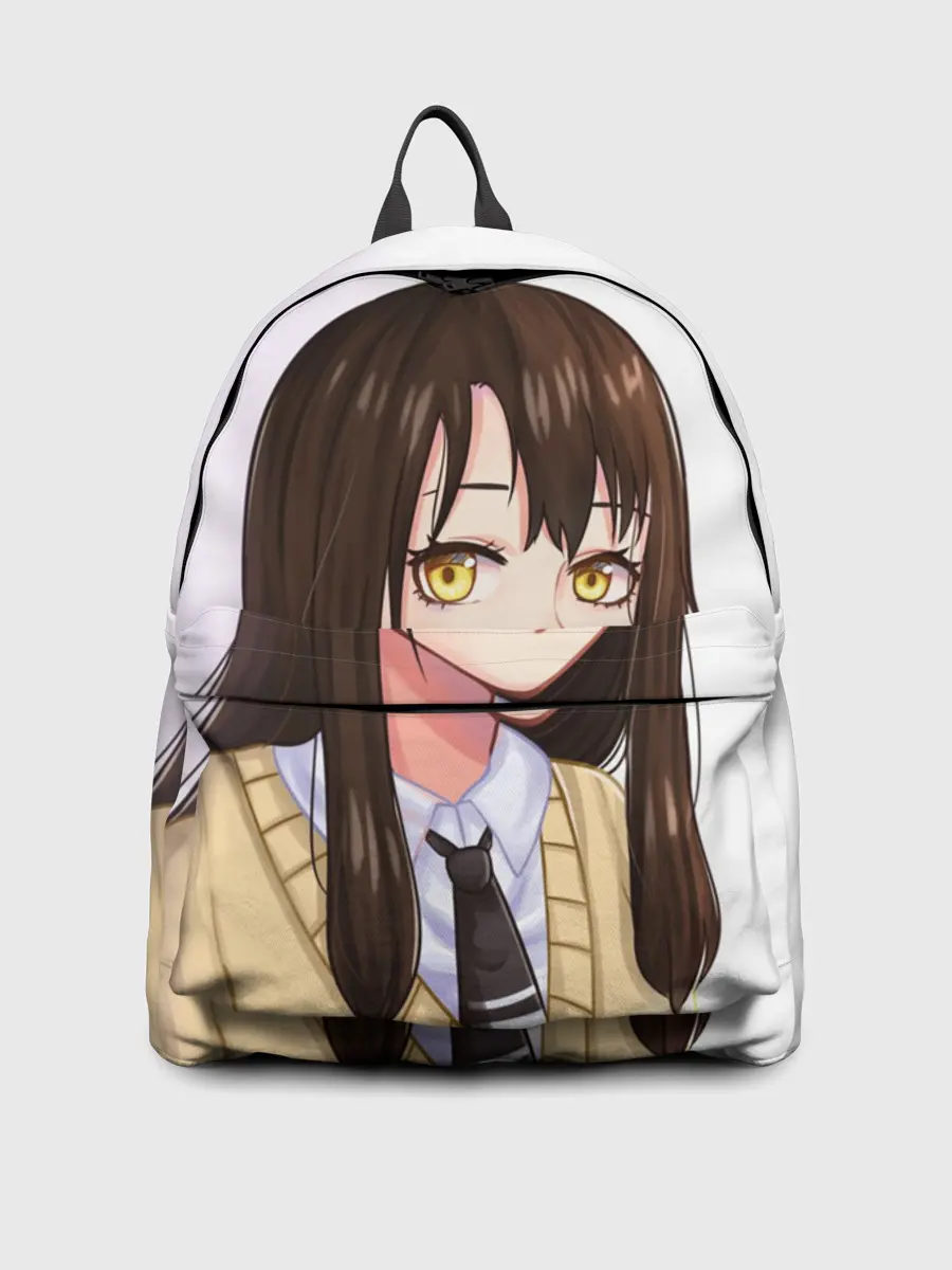 Рюкзак джинсовый / Девочка, которая видит это Мико Ёцуя