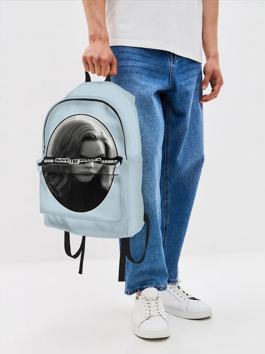 Рюкзак джинсовый / Королева шахмат