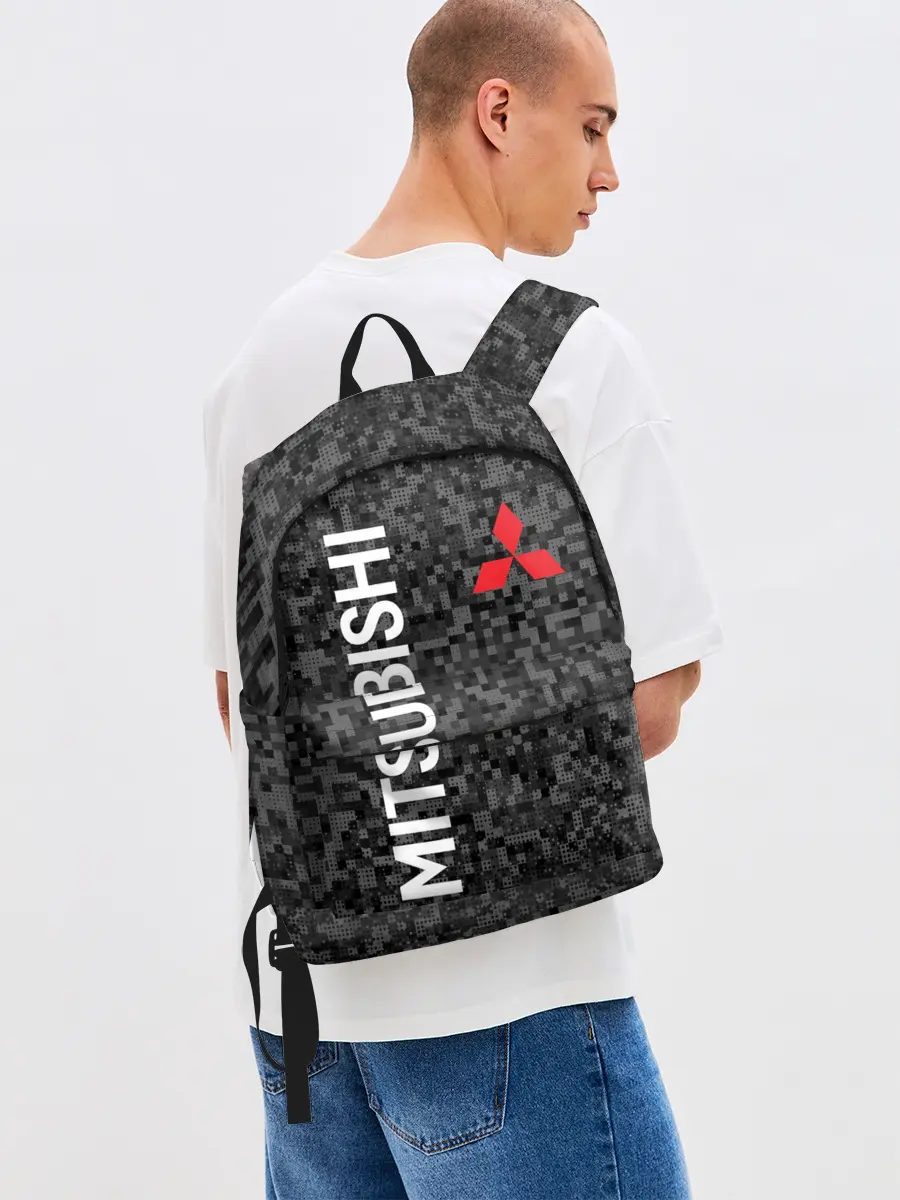 Рюкзак джинсовый / MITSUBISHI Камуфляж