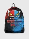 Рюкзак джинсовый / Geometry Dash