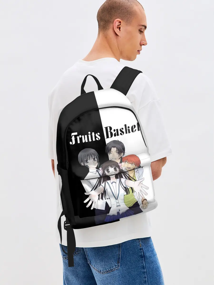 Рюкзак джинсовый / Корзинка фруктов персонажи