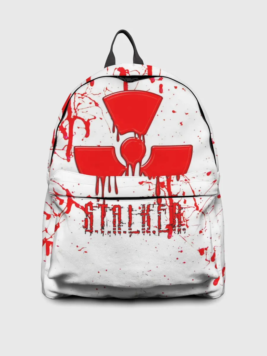 Рюкзак джинсовый / S.T.A.L.K.E.R. БРЫЗГИ КРОВИ