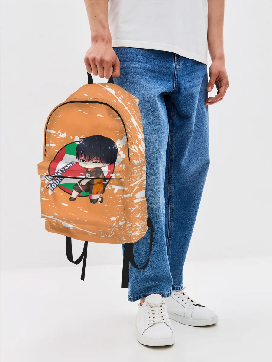 Рюкзак джинсовый / Kageyama tobio | Haikyu