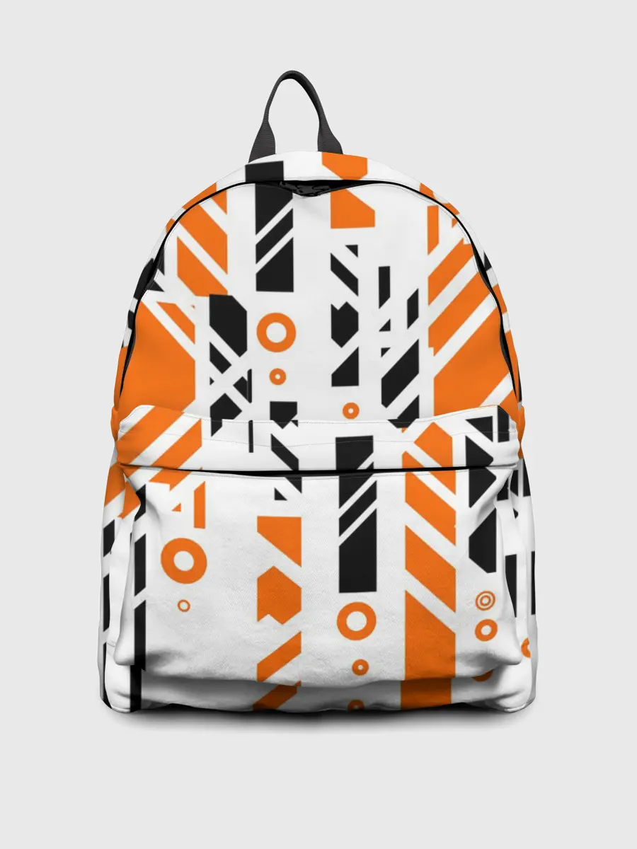 Рюкзак джинсовый / абстракция маршрут