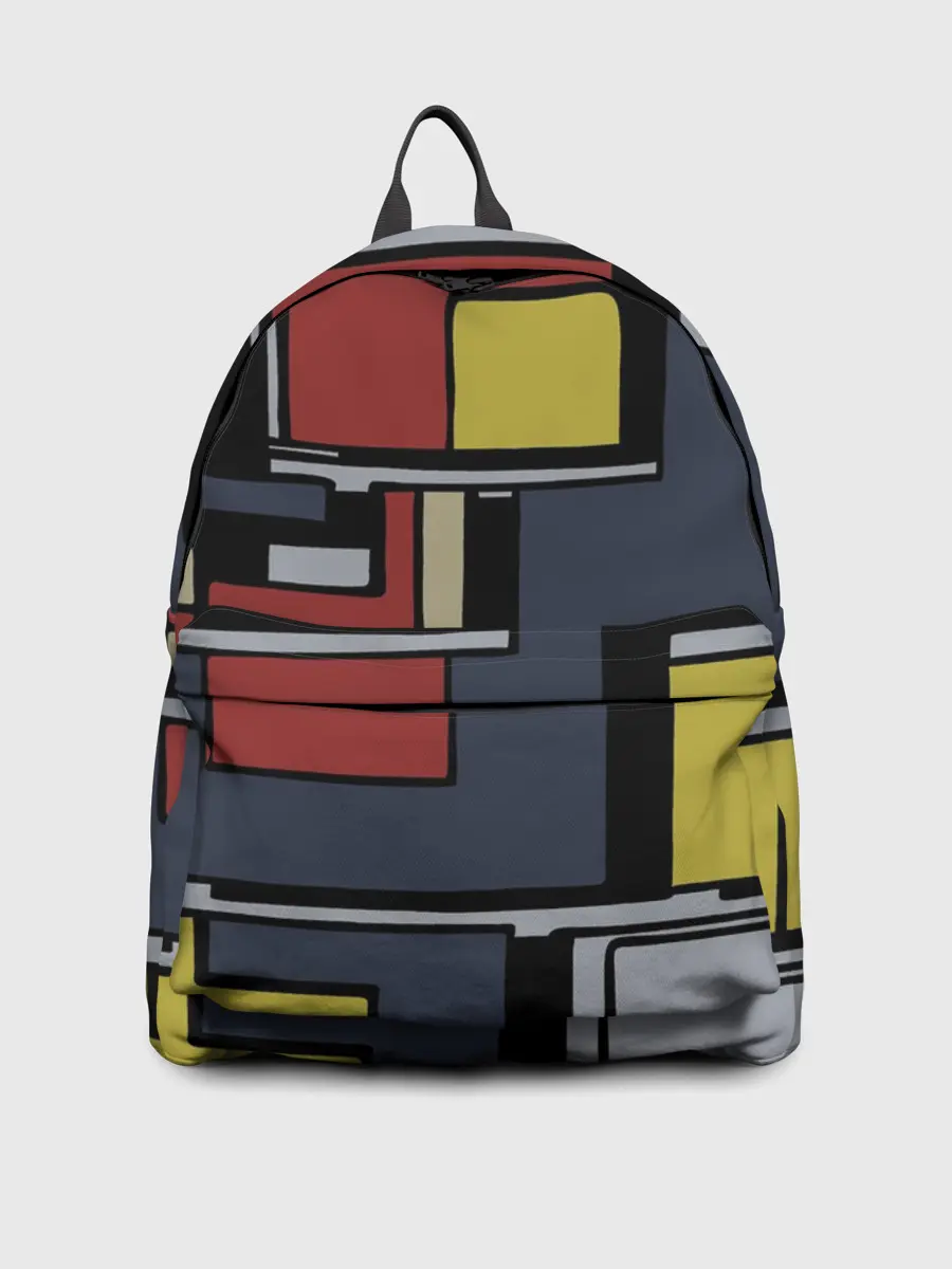 Рюкзак джинсовый / Геометрия